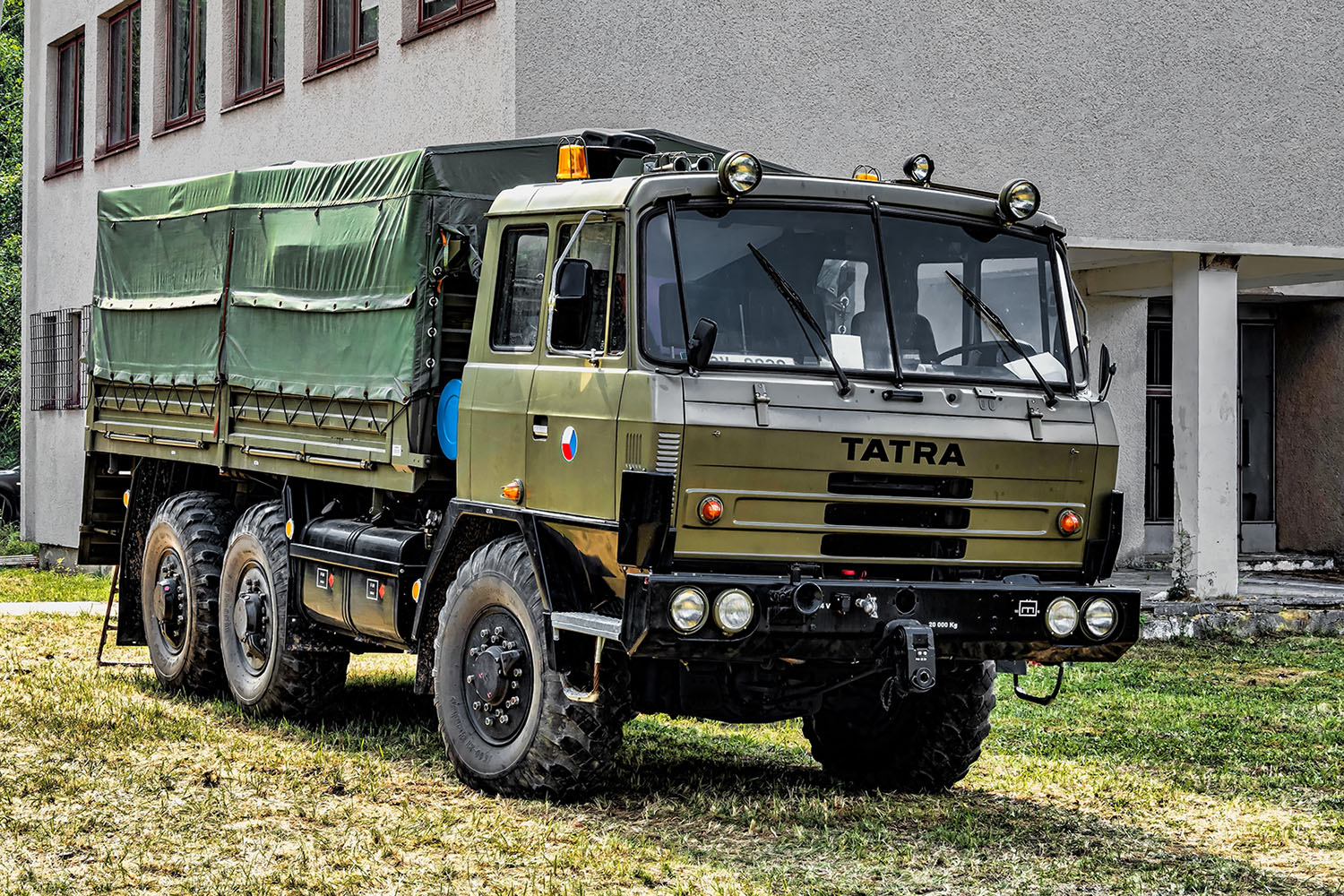 vojenská Tatra 815 6. LETNÍ VYVEDENÍ sraz vojenské a historické techniky Rožmitál pod Třemšínem